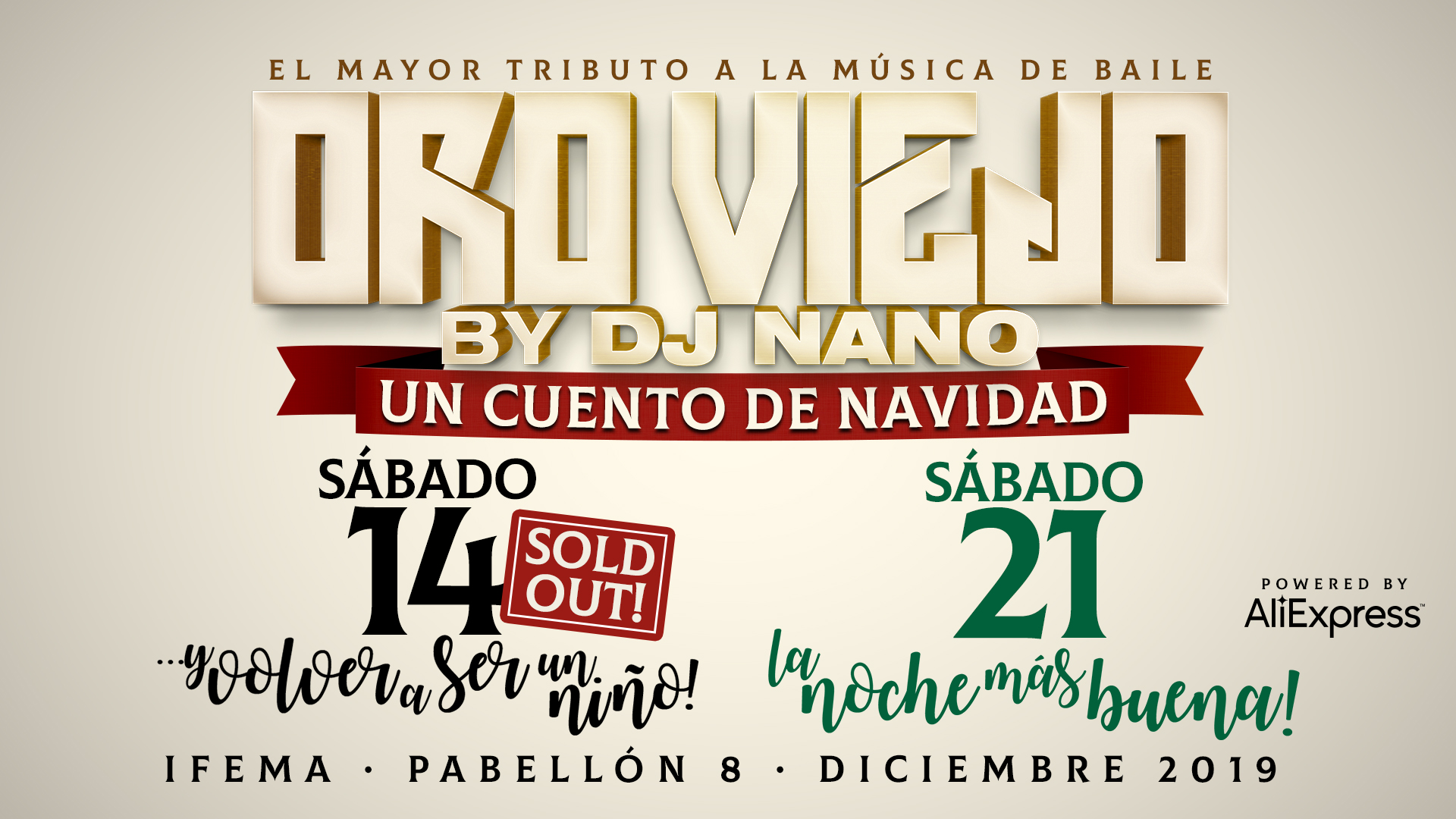 Oro Viejo by dj Nano: el mayor tributo a la música de baile